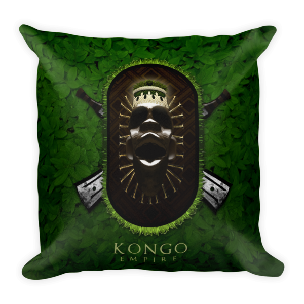 Kongo Empire Crest Pillow
