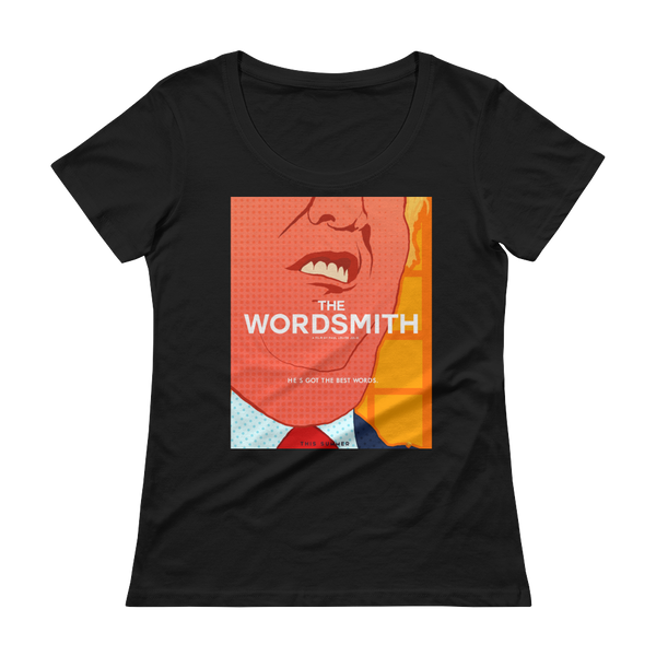 The Wordsmith Ladies' Scoopneck T-Shirt